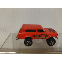 JEEP GRAND CHEROKEE 4X4 MAD BULL 1:64/apx 1:64 MAJORETTE 236 VINTAGE NO BOX