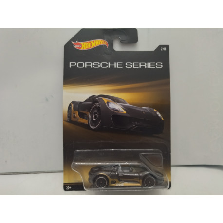 PORSCHE 918 SPYDER PORSCHE SERIES 2/8 1:64 HOT WHEELS