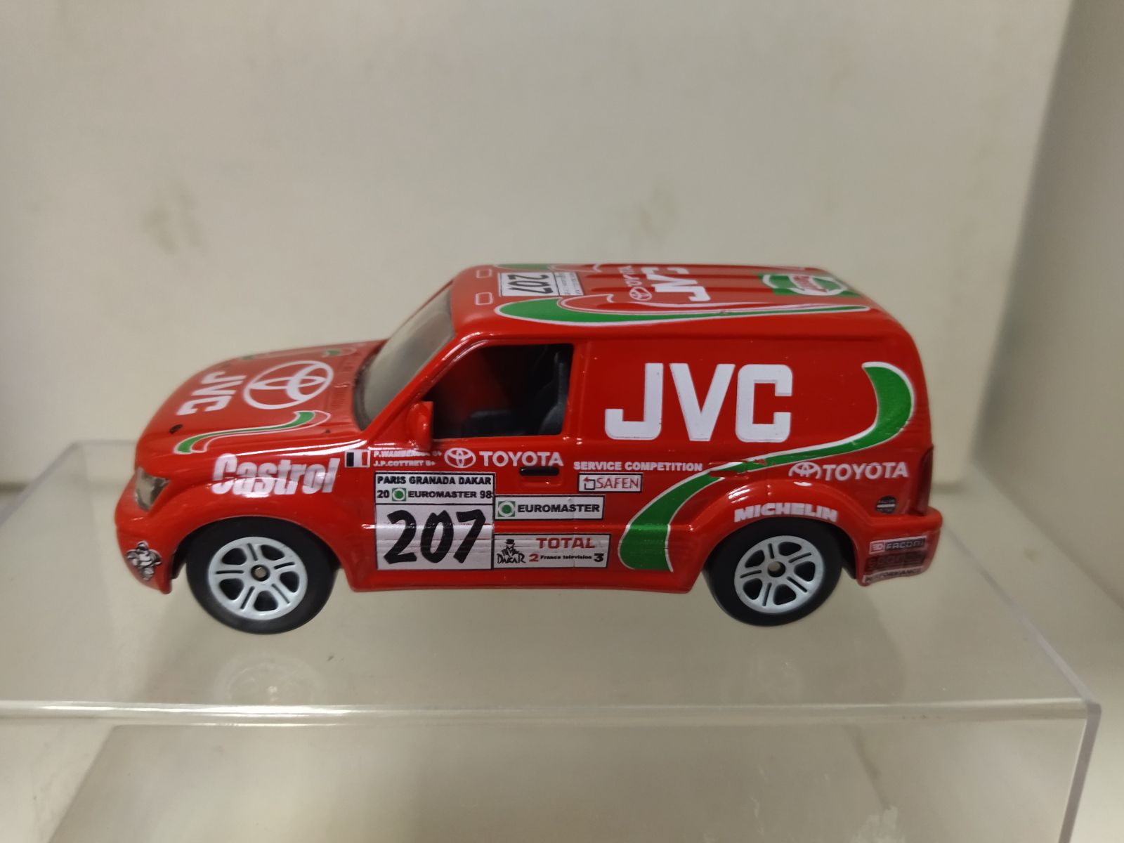 ZC615 JPS KP291 1/43 Kit résine Toyota HDJ60 Paris Dakar 2004 #333