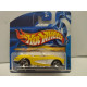 CHEVROLET CORVETTE C1 1958 CONVERTIBLE YELLOW 1:64 HOT WHEELS
