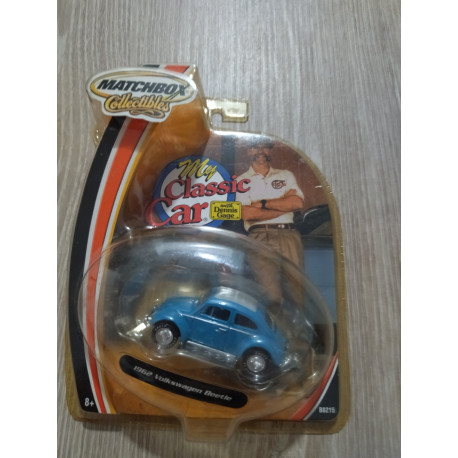 VOLKSWAGEN BEETLE 1962 MY CLASSIC CAR 1:64 MATCHBOX COLLECTIBLES