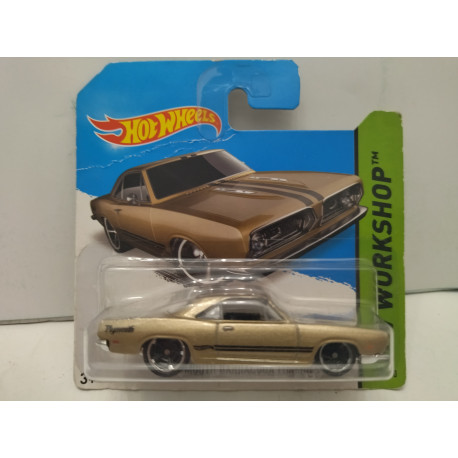 PLYMOUTH BARRACUDA 1968 FORMULA S WORKSHOP 1:64 HOT WHEELS