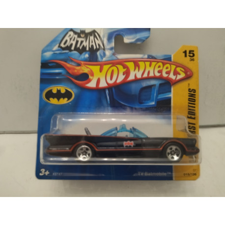 BATMAN TV BATMOBILE 15/36 2007 FIRST EDITIONS 1:64 HOT WHEELS
