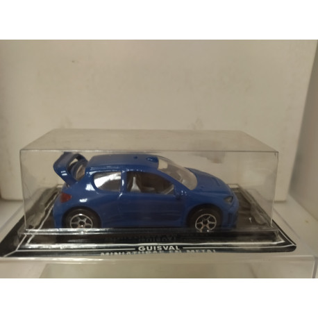 PEUGEOT 206 WRC BLUE/AZUL 1:43 GUISVAL