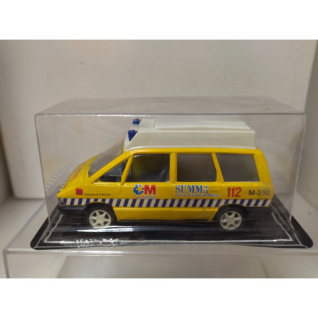 RENAULT ESPACE 1 SUMMA 112 MADRID AMBULANCIA UVI MOVIL 1:43 GUISVAL