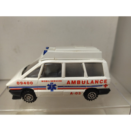 RENAULT ESPACE 1 AMBULANCE/AMBULANCIA WHITE 1:43 GUISVAL NO BOX