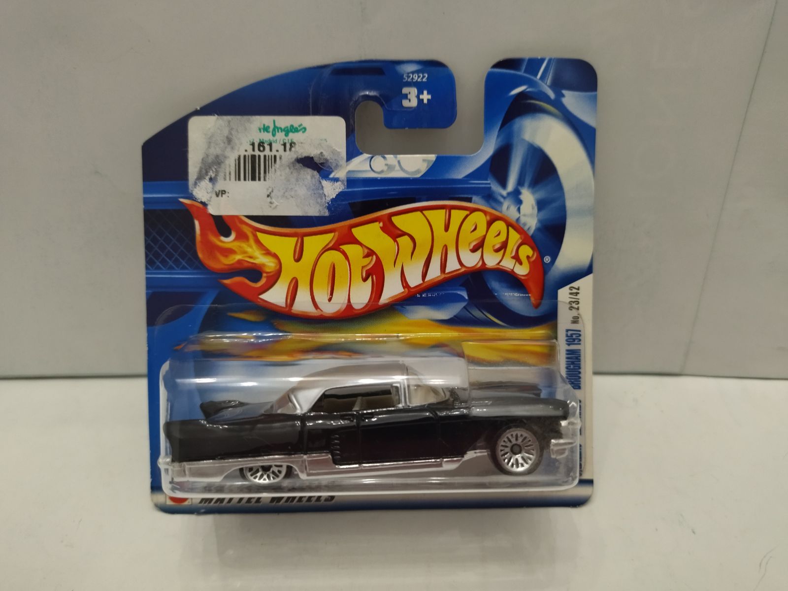 CADILLAC ELDORADO 1957 BROUGHAM 1:64 HOT WHEELS CARTON MAL/DAMAGED