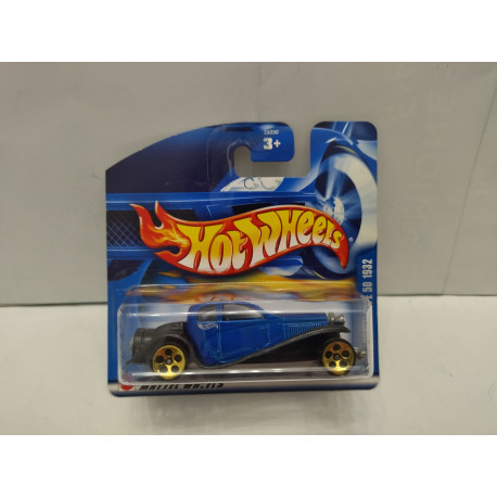 BUGATTI TYPE 50 1932 BLUE 1:64 HOT WHEELS