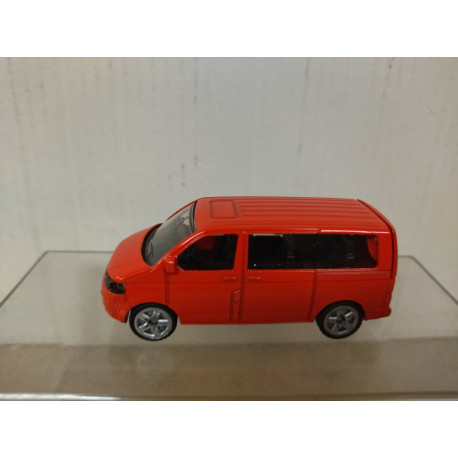 VOLKSWAGEN T5 TRANSPORTER MULTIVAN RED 1:55 SIKU 1070