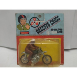 GREEVES CROSS MOTO/BIKE SERIE JET 1:32 BARLUX VINTAGE OPEN BLISTER