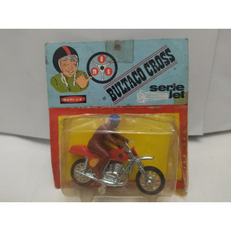 BULTACO CROSS MOTO/BIKE SERIE JET 1:32 BARLUX VINTAGE OPEN BLISTER