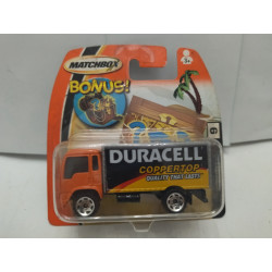 DURACELL CAMION/TRUCK 2004 TREASURE BONUS n9 1:64 MATCHBOX