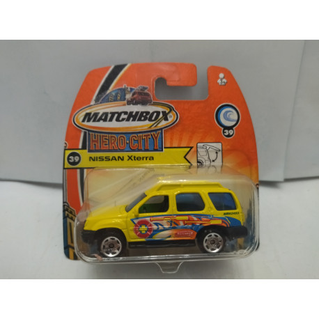 NISSAN X-TERRA 2003 HERO-CITY 39 1:64 MATCHBOX