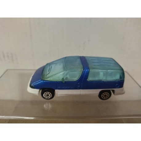 PONTIAC TRANS SPORT BLUE 1:55/apx 1:64 MAJORETTE 268 NO BOX