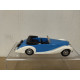 DELAHAYE 135M 1939 FIGONI & FALASCHI OPEN BLUE & WHITE 1:43 SOLIDO NO BOX