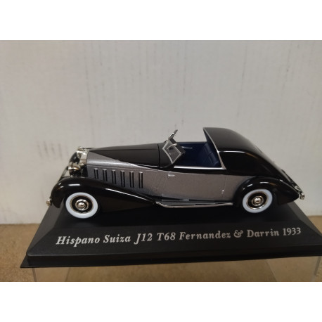 HISPANO SUIZA J12 T68 FERNANDEZ & DARRIN 1933 CLASSIC CARS 1:43 ALTAYA IXO