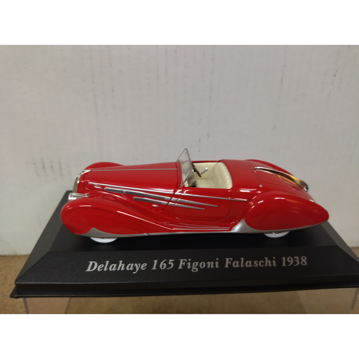 IXO CHROME 1/43 - Delahaye 185 Figoni Falaschi, Modello Da Collezione In Edizione Limitata Jumajo/DeAgostini - 2
