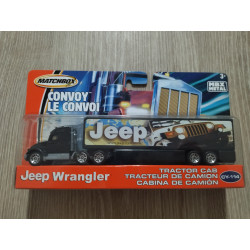 TRACTOR CAB JEEP WRANGLER CONVOY CAMION/TRUCK 1:64 MATCHBOX