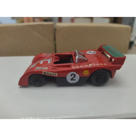 FERRARI 312P n2 SHELL/GOODYEAR apx 1:64 POLISTIL RJ33 NO BOX