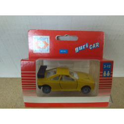 PEUGEOT 406 T16 YELLOW 1:65 POLIGURI W/BOX