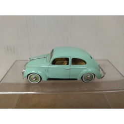 VOLKSWAGEN BEETLE/COCCINELLE 1950 LIGHT GREEN 1:43 SOLIDO 4559 NO BOX