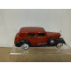 PACKARD 1937 SEDAN RED & BLACK 1:43 SOLIDO 4047 NO BOX