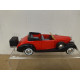 PACKARD 1937 CABRIOLET RED & BLACK 1:43 SOLIDO 4099 DEFECT/NO BOX