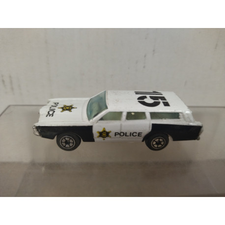 FORD STATION WAGON POLICE CAR apx 1:64 YATMING VINTAGE NO BOX