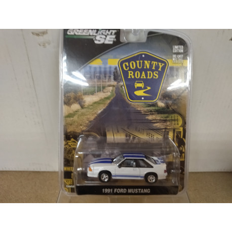 FORD MUSTANG 1991 COUNTY ROADS 1:64 JOHNNY LIGHTNING