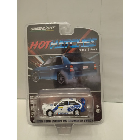 FORD ESCORT 1996 RS COSWORTH (WRC) RALLY n7 KANKKUNEN 1:64 GREENLIGHT