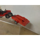 JEEP CJ-5 RED + TRAILER 1:36 CORGI NO BOX