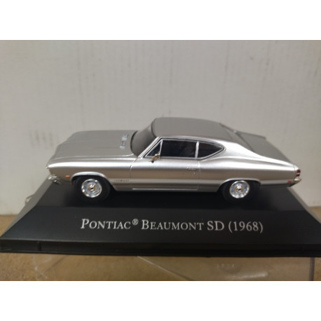 PONTIAC BEAUMONT 1968 SD SILVER AMERICAN CARS 1:43 ALTAYA IXO