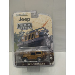 JEEP WRANGLER 2011 70th ANNIVERSARY JEEP 1:64 GREENLIGHT