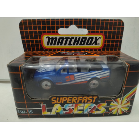 FORD ESCORT XR3i CABRIOLET 1:56/apx 1:64 MATCHBOX LASERS LW-15 BOX