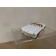 CHEVROLET CORVETTE C1 1957 CONVERTIBLE WHITE & RED 1:43 ROAD LEGENDS NO BOX