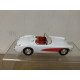 CHEVROLET CORVETTE C1 1957 CONVERTIBLE WHITE & RED 1:43 ROAD LEGENDS NO BOX