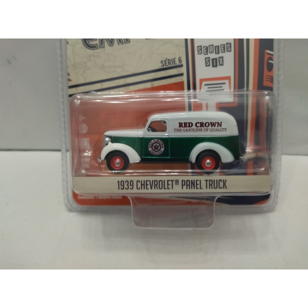 Greenlight 1/43 - Chevrolet Panel Truck 1939 - Phillips 66 Petroleum - Miniature Diecast