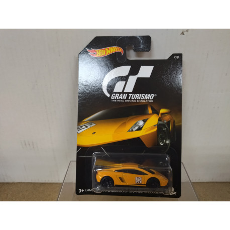 LAMBORGHINI GALLARDO LP 570-4 SUPERLEGGERA 7/8 GRAN TURISMO 1:64 HOT WHEELS