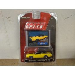 DODGE CHARGER 1971 SUPER BEE SPEED 1:64 GREENLIGHT