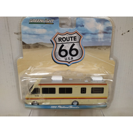 FLEETWOOD RV BOUNDER 1986 ROUTE 66 USA MOTORHOME/CAMPER 1:64 GREENLIGHT