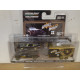 PONTIAC TRANS AM + SILVERADO + TRAILER SMOKE & BANDIT 2 HOLLYWOOD 1:64 GREENLIGHT