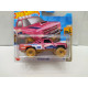 DODGE D-100 1987 PICKUP BFGOODRICH PINK 1/10 BAJA BLAZERS 1:64 HOT WHEELS