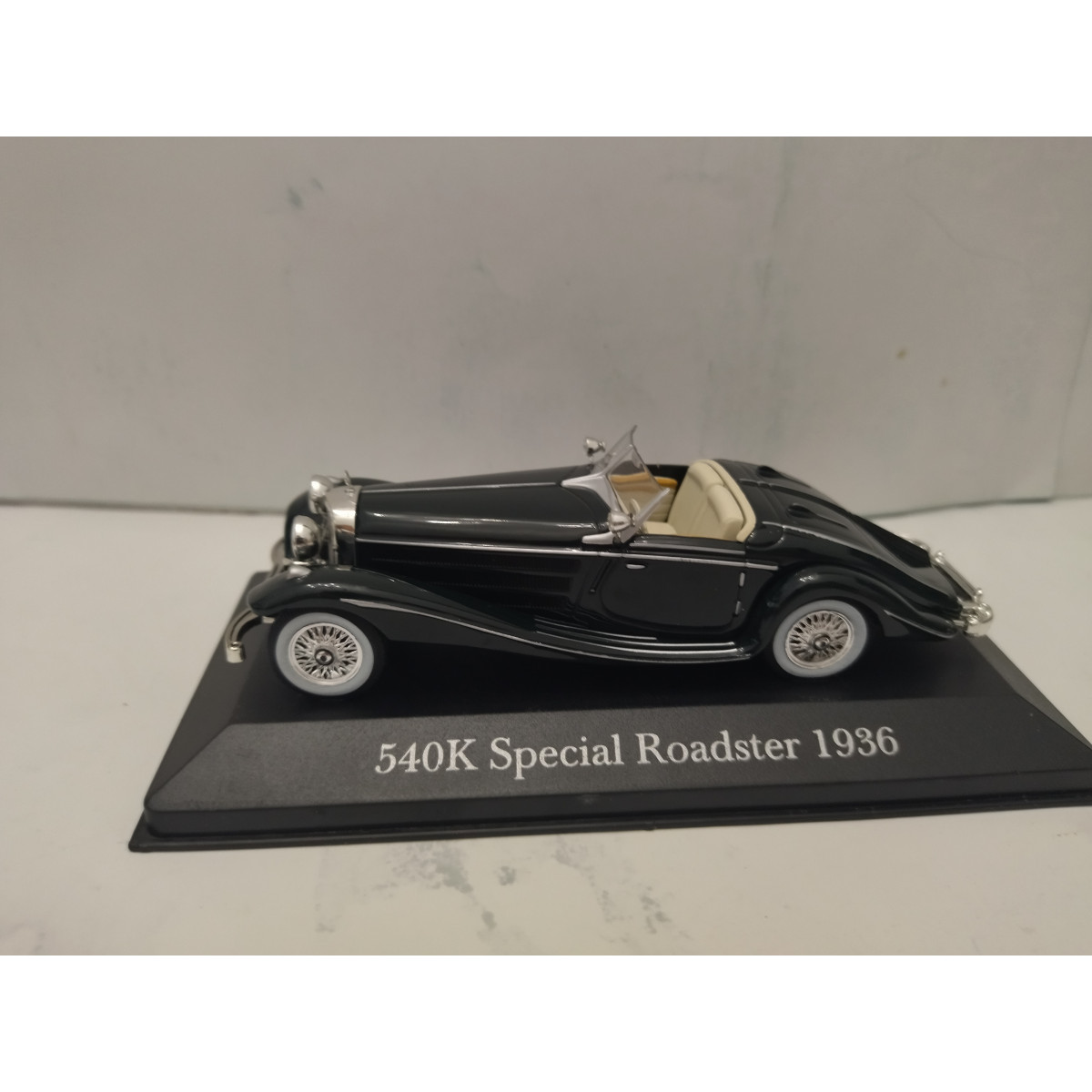 【希少】1929 48K MODEL MERCEDES-BENZ アート MERCEDES-BENZ W29 540K 1936 DARK GREEN 1:43 ALTAYA IXO - BCN STOCK