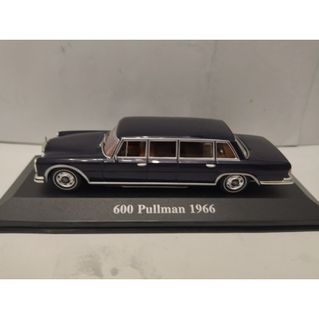 MERCEDES-BENZ W100 600 1966 PULLMANN DARK BLUE 1:43 ALTAYA IXO