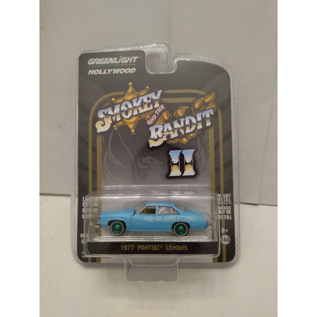 PONTIAC LEMANS 1977 SMOKEY & BANDIT II GREENMACHINE 1:64 GREENLIGHT