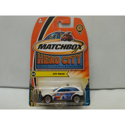 CITY POLICE HERO-CITY 66 1:64 MATCHBOX BOX