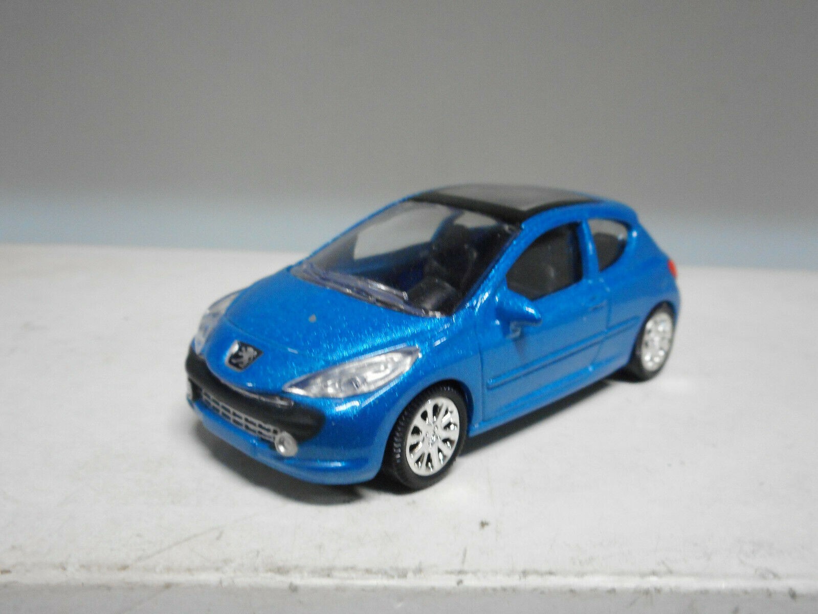 show original title Details about   Peugeot 207 3 doors blue 1/64" 3 inche "norev diecast new 
