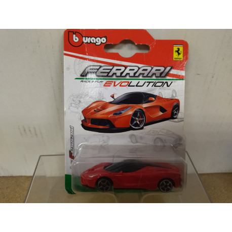 FERRARI LaFERRARI RED RACE & PLAY EVOLUTION 1:72 BBURAGO