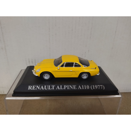 ALPINE A110 1977 YELLOW NUESTROS QUERIDOS COCHES 1:43 ALTAYA IXO