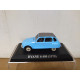 CITROEN DYANE 1970 BLUE NUESTROS QUERIDOS COCHES 1:43 IXO ALTAYA